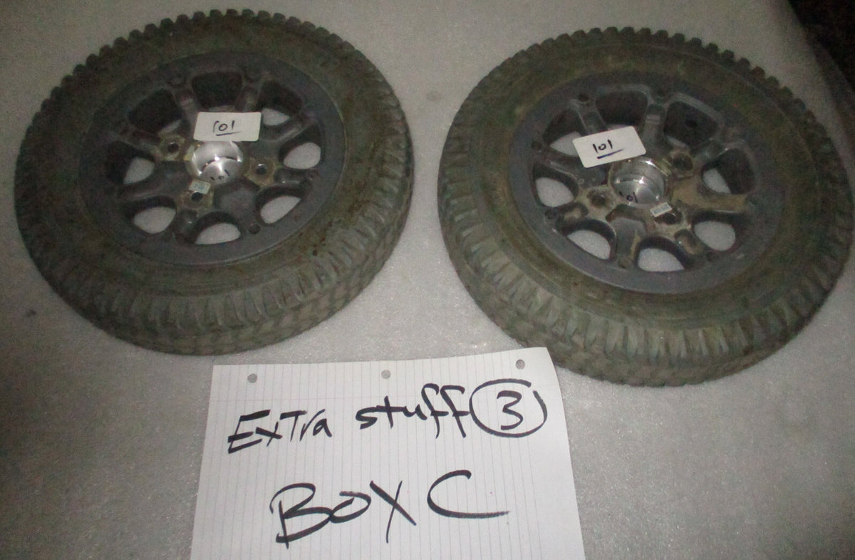 POWER WHEELCHAIR WHEEL PRIMO POWERTRAX 3.00-8 AS PICTURES