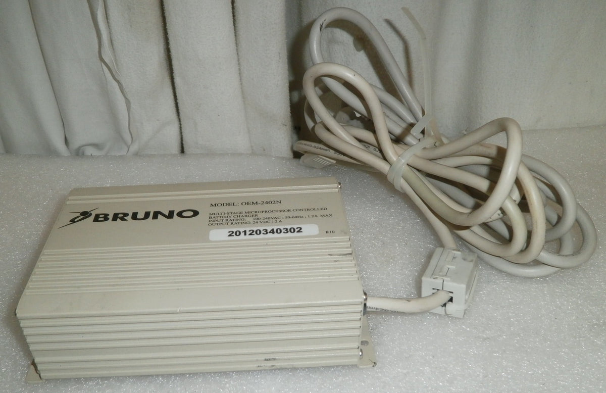 BRUNO STAIRLIFT CRE-2110 CHARGER OEM 2402 PERFECT CONDITION