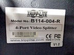 MEDTRONIC TRIPP.LITE 4 PORT VIDEO SPLITTER MODEL B114-004-R