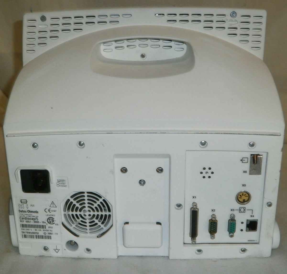 GE Datex-Ohmeda CardioCap 5 Monitor