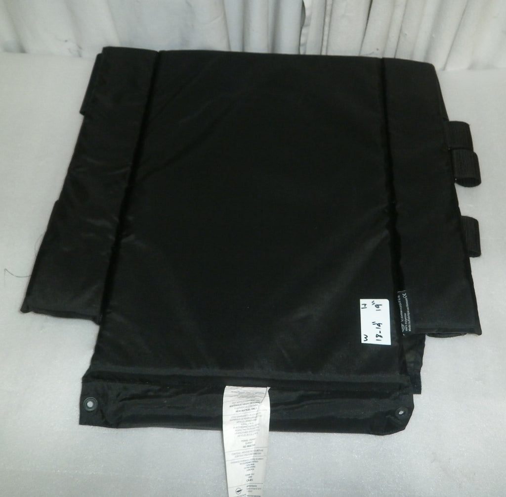 Motion Wheelchair Fabric Adjust Back cover Upholstery Size 18-19" Good Condition