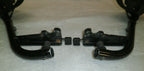 SET OF WHEELCHAIR FOOT REST GOOD CONDITION WITH MOUNT PLATES DIMENSION AS PHOTO