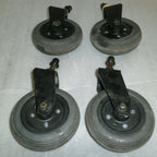 QUICKIE XPERIENCE WHEELCHAIR FRONT AND BACK FORKS AND 5 INCH CASTERS GOOD