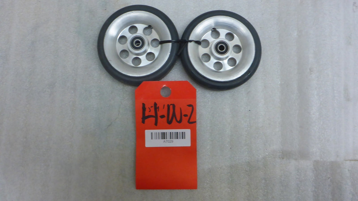 SET OF 2 CASTERS 2-5" Good Condition For Wheelchair