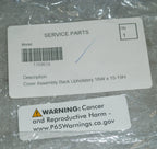 Invacare Cover Assembly Back Upholstery Size 16W x 15-19H Model 1168654