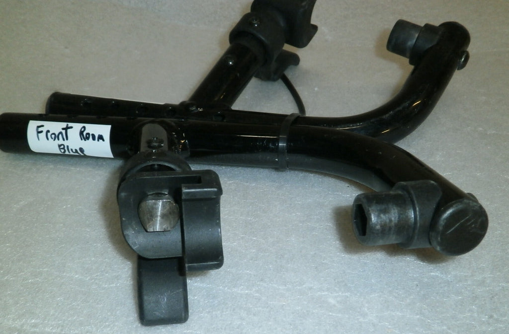 SET OF 2 WHEELCHAIR FOOT REST FRAMES DIMENSION AS PHOTO