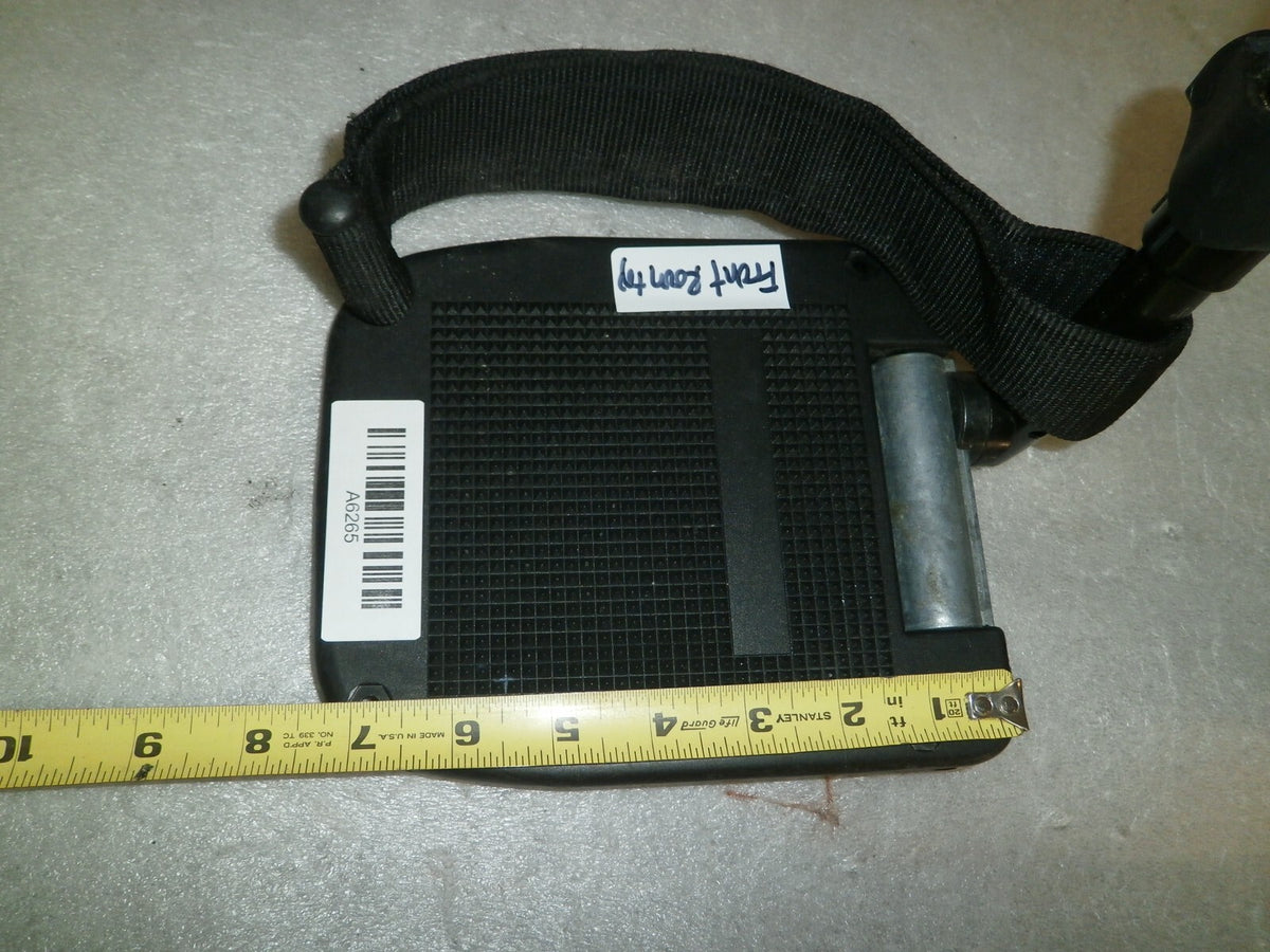 SET OF 2 WHEELCHAIR FOOT RESTS WITH MOUNT PLATES for Invacare Myon