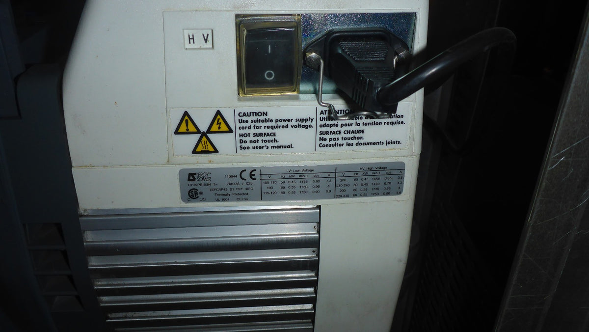 VIRTIS FREEZEMOBILE 35EL FREEZE DRY SYSTEM 440134 WITH TRIVAC VACUUM PUMP