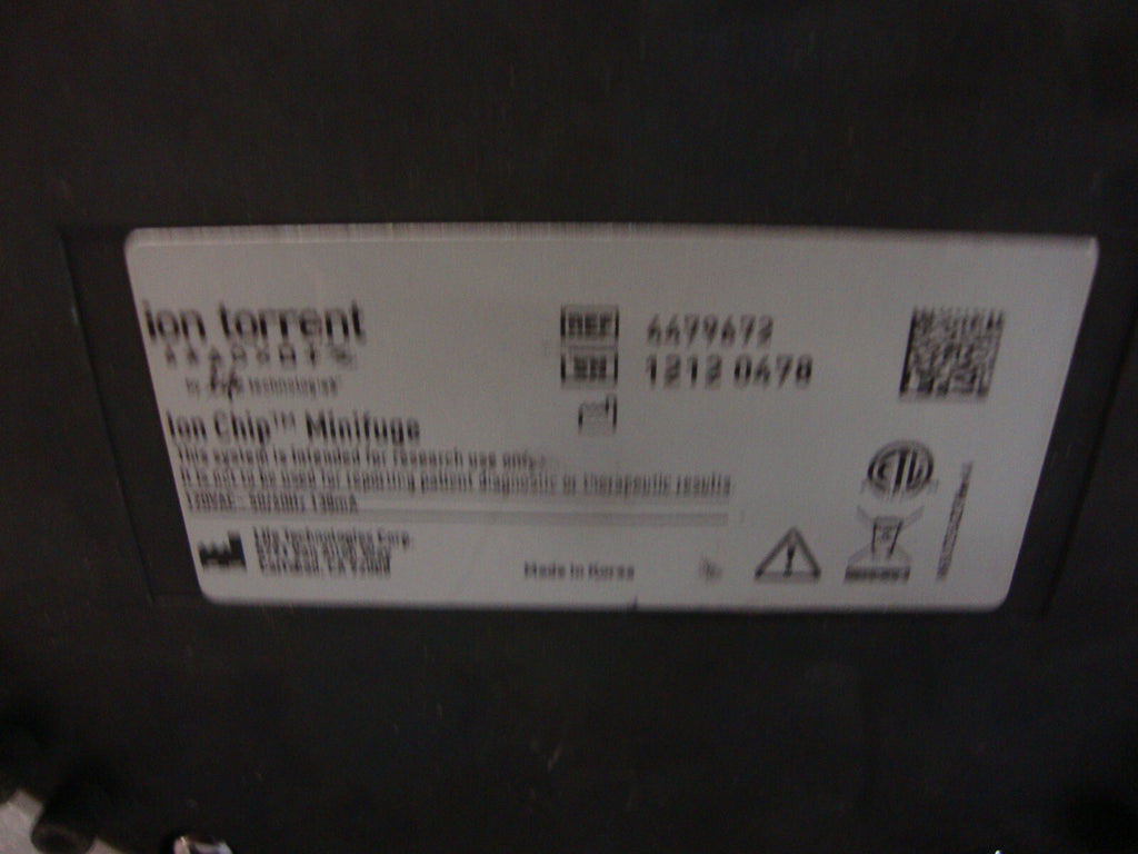 ION CHIP MINIFUGE 4479672 WORKS GOOD