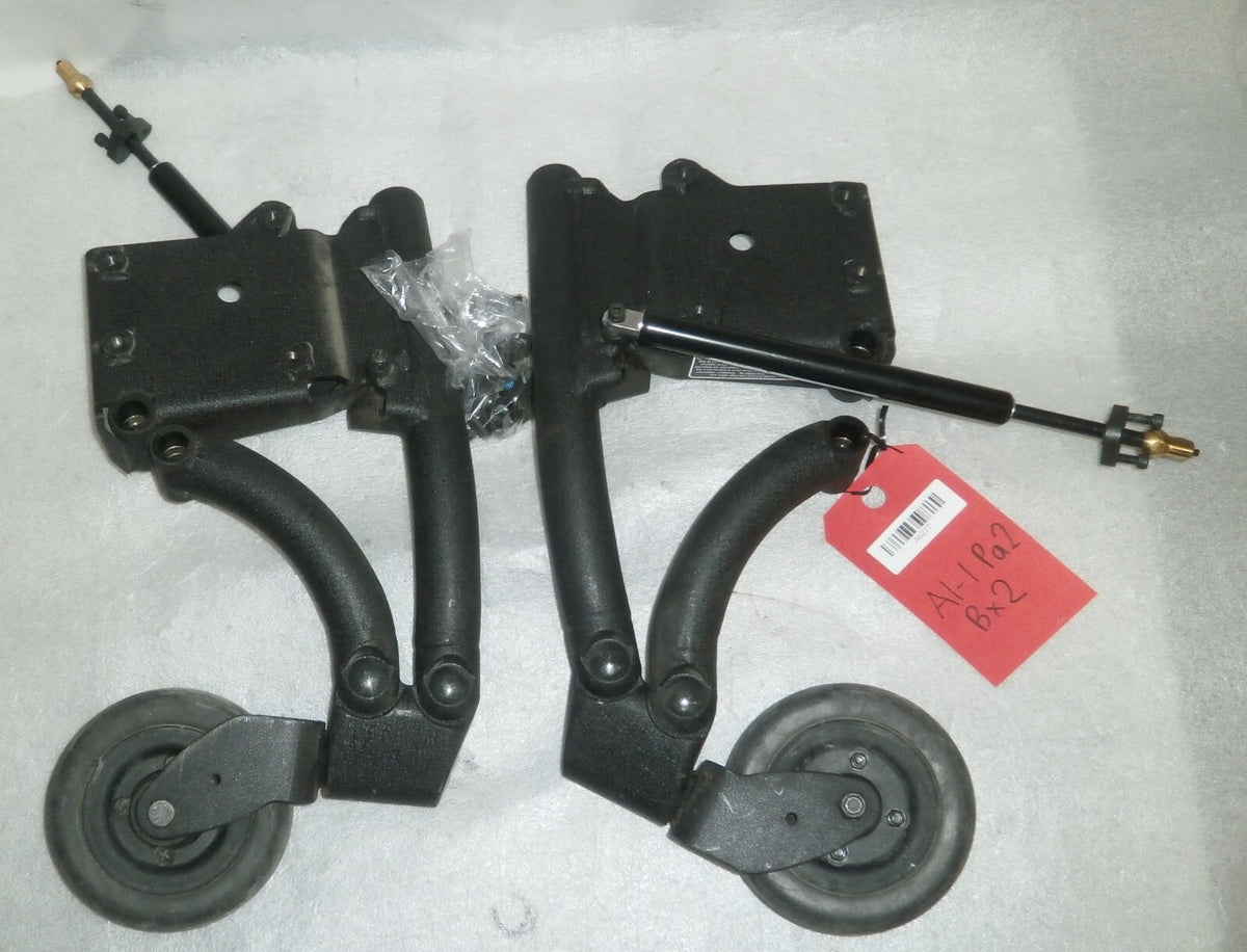 Invacare TDX SP2 Wheelchair Front Casters with Mounting Arms and item 1144655