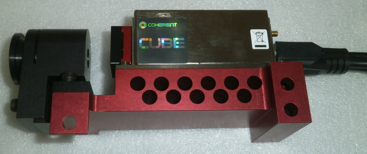COHERENT CUBE 1069417 AH 640 nm Laser w/ Power Supply
