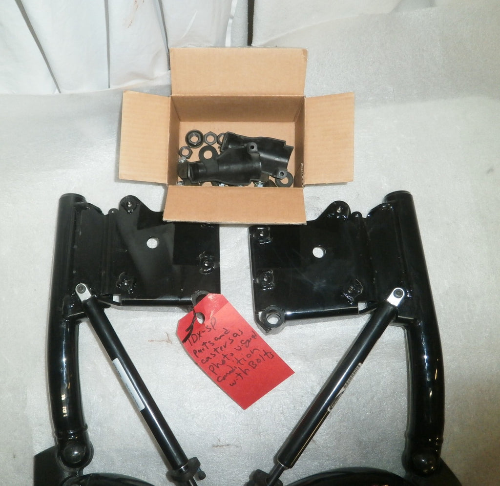 Invacare TDX SP2 Wheelchair Parts & Casters w/ Bolts Very Good Condition