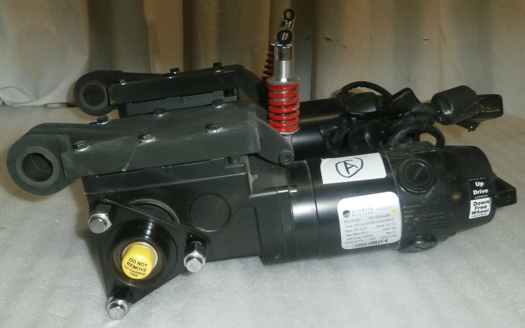 Left & Right Motors for Quickie Sunrise Pulse 6 Power Wheelchair 107247 / 107248
