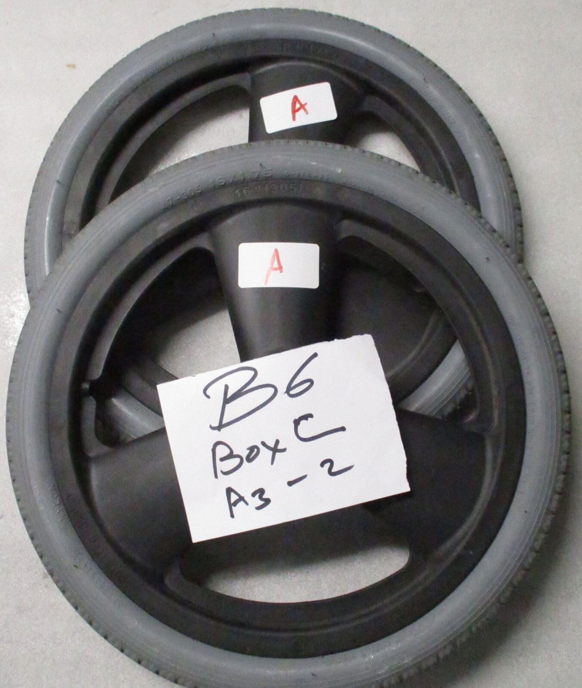 PRIMO WHEELS 16 x 1.75 WITH RIMS GOOD CONDITION
