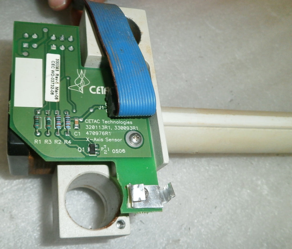 CETAC TECHNOLOGIES CONTROL BOARD 320113R1, 330093R1 470976R1 X-AXIS SENSOR REV 1