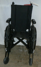 MOTION COMPOSITE MANUAL FOLD WHEELCHAIR 2021 14 IN SEAT WIDTH, ADJUSTABLE HEIGHT