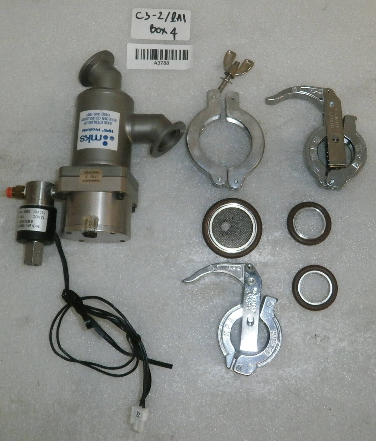 ASP Sterrad 100S Sterilizer Throttle Solenoid Vacuum Control Valve with HPS lock