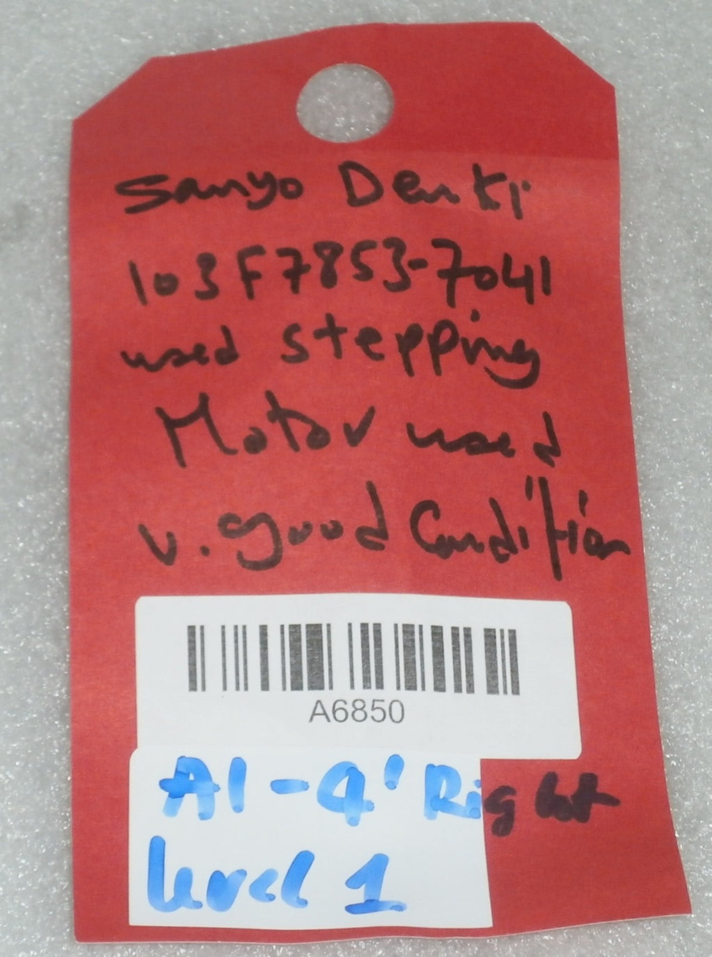 SANYO DENKI Used 103F7853-7041 STEPPING MOTOR StepSyn Very Good Condition