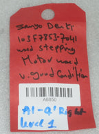 SANYO DENKI Used 103F7853-7041 STEPPING MOTOR StepSyn Very Good Condition