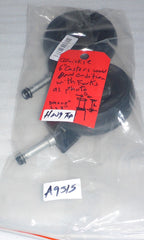 Lot of 2 QUICKIE 6 INCH CASTERS WITH FORKS USED GOOD CONDITION AS PHOTO