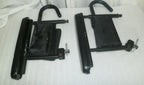 PAIR OF WHEELCHAIR ARM REST MOUNTS FOR QUANTUM Q6 EDGE