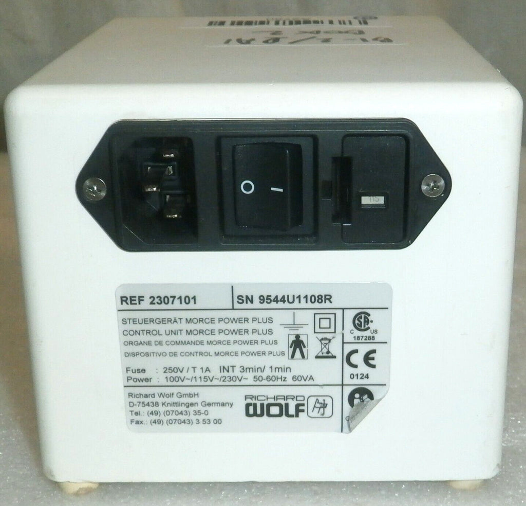 Richard Wolf PowerPlus Morce Ref #2307101 with Foot Pedal Ref #2307102