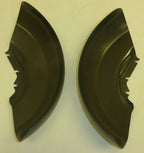 2 Black Wheel Covers for Wheelchair Good Condition Dimension as Photo