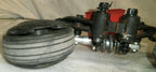 LOT OF TWO REAR CASTERS WHEELS ASSEMBLY W/ SUSPENSION SHOCK from QUANTUM 2.0