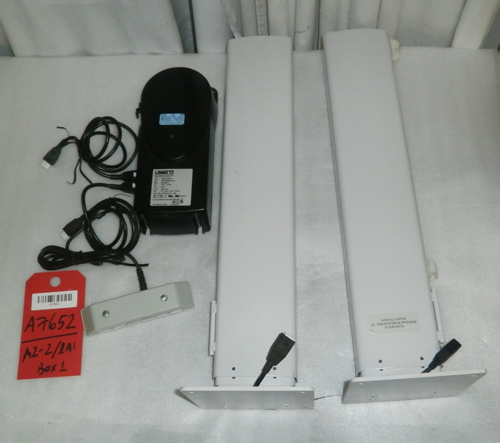 LINAK LIFTING COLUMN DL40047-LINAK CONTROL BOX CBD4-U023 AND LINAK CONTROL