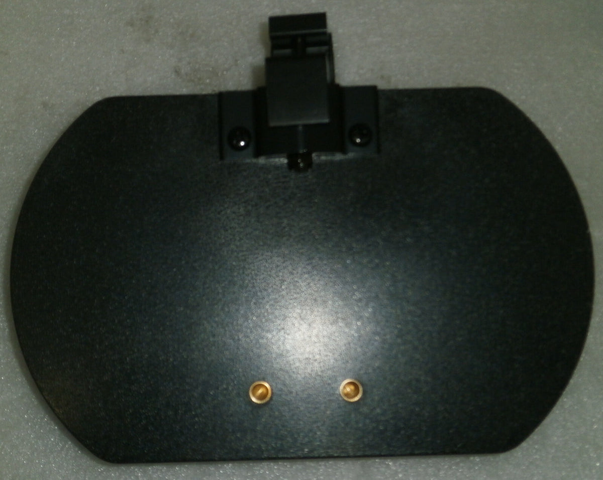 SET OF WHEELCHAIR LEG REST,FOOT GAURDS-LEATHER NEW CONDITION WITH MOUNT PLATES