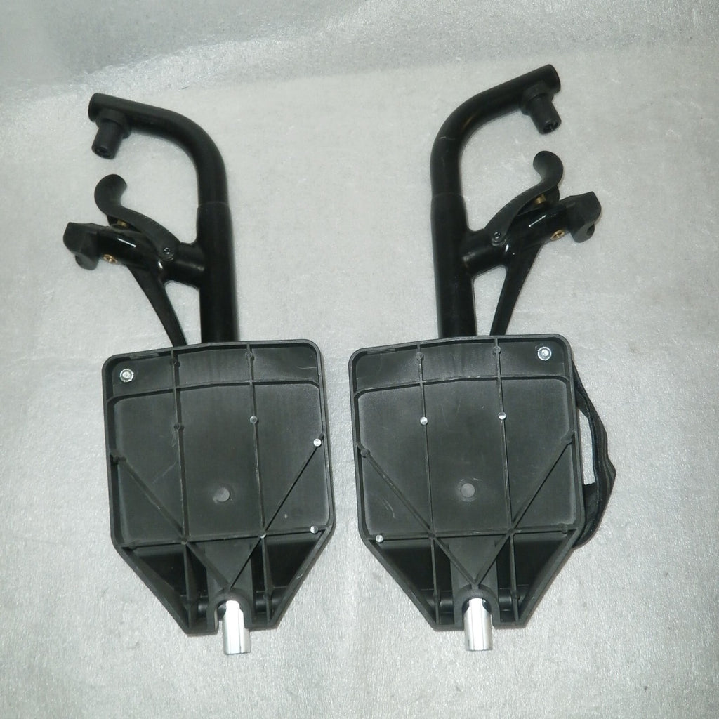 SET OF 2 WHEELCHAIR FOOT REST FRAME DIMENSION AS PHOTO