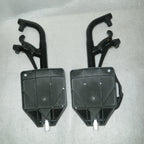 SET OF 2 WHEELCHAIR FOOT REST FRAME DIMENSION AS PHOTO