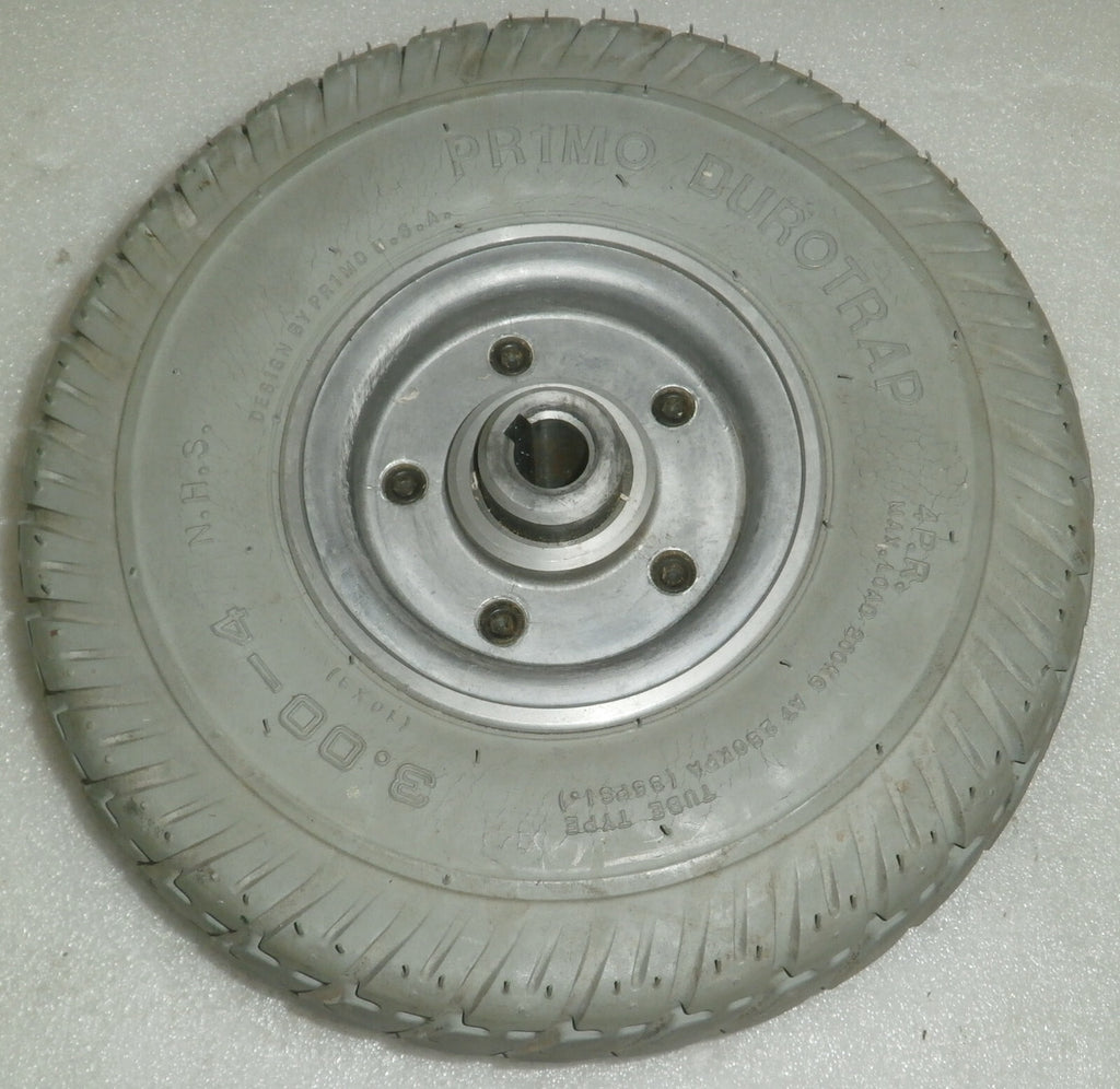 TWO PRIMO POWER TRAX WHEELCHAIR WHEELS 3.00-4 FROM JET 3 ULTRA