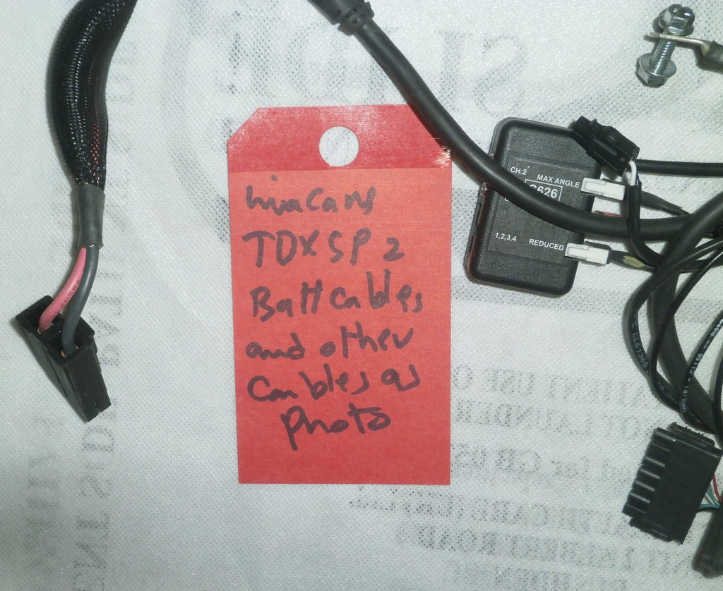 Invacare TDX-SP2 Battery Cables C626 and Other Cables 10085475 as Photo
