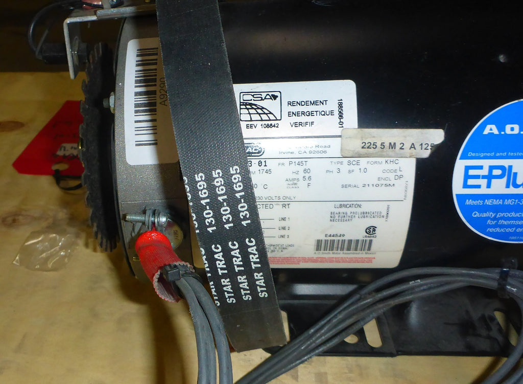 STAR TRAC TREAD MILL MAIN MOTOR 110 VOLT WITH 193813-01