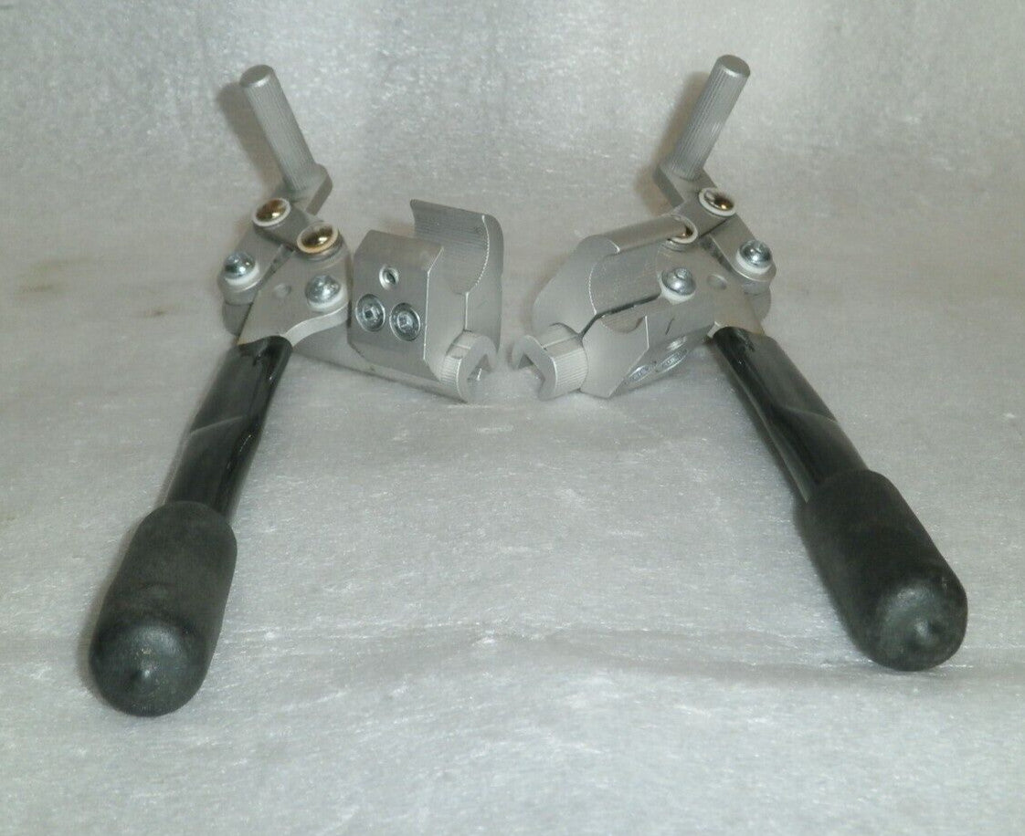 Wheel Locks Wheelchair Long Hand Brake Pull Push Assembly Pair Left Right
