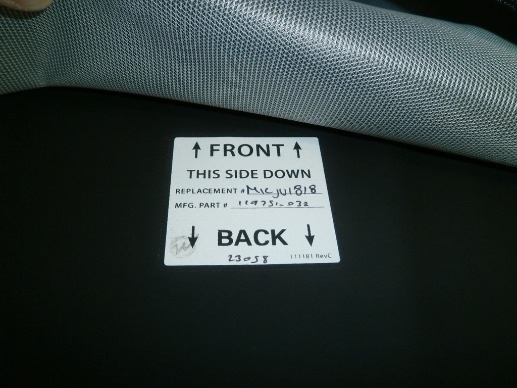 JAY UNION 18X18 INCH WHEEL CHAIR CUSHION GOOD CONDITION