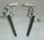 Wheel Locks Wheelchair Long Hand Brake Pull Push Assembly Pair Left Right