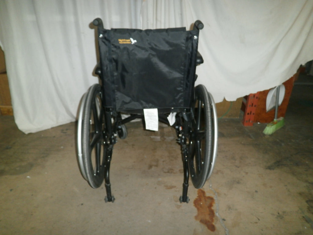 SUNRISE QUICKIE QX MANUAL 17" SEAT WIDTH WHEELCHAIR VERY GOOD CONDITION
