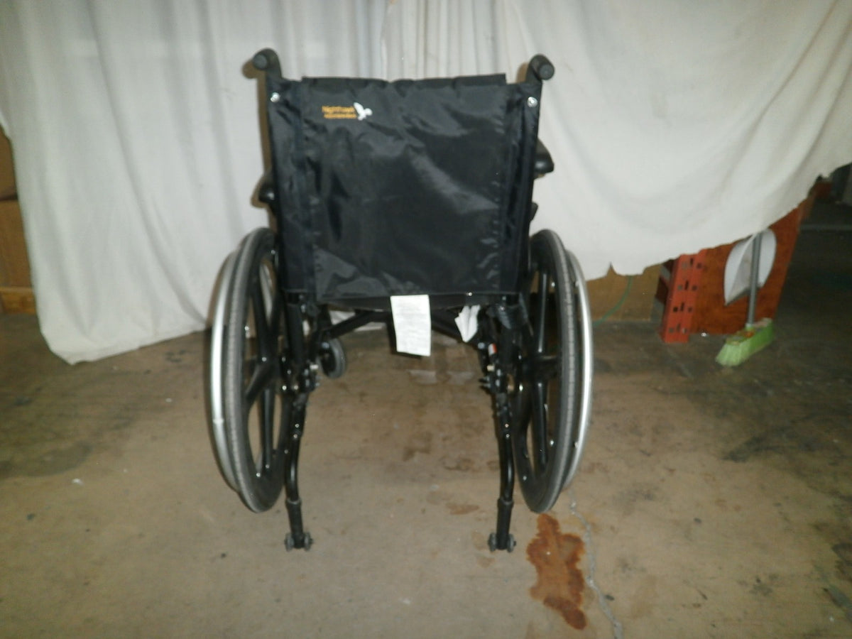 SUNRISE QUICKIE QX MANUAL 17" SEAT WIDTH WHEELCHAIR VERY GOOD CONDITION