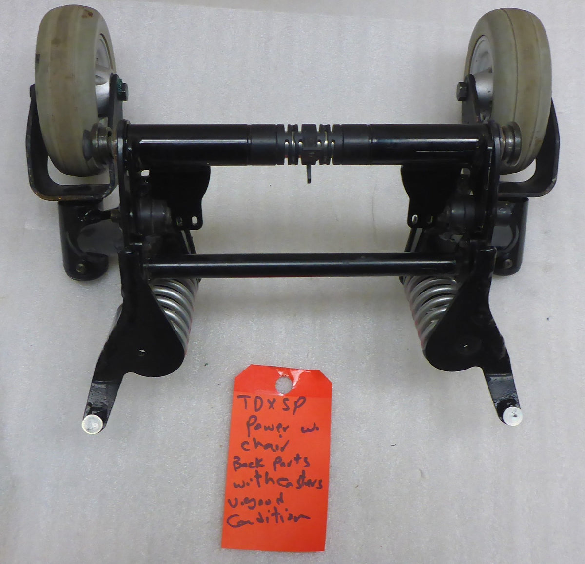 TDX SP Power Wheel Chair Back Suspension Parts With Casters