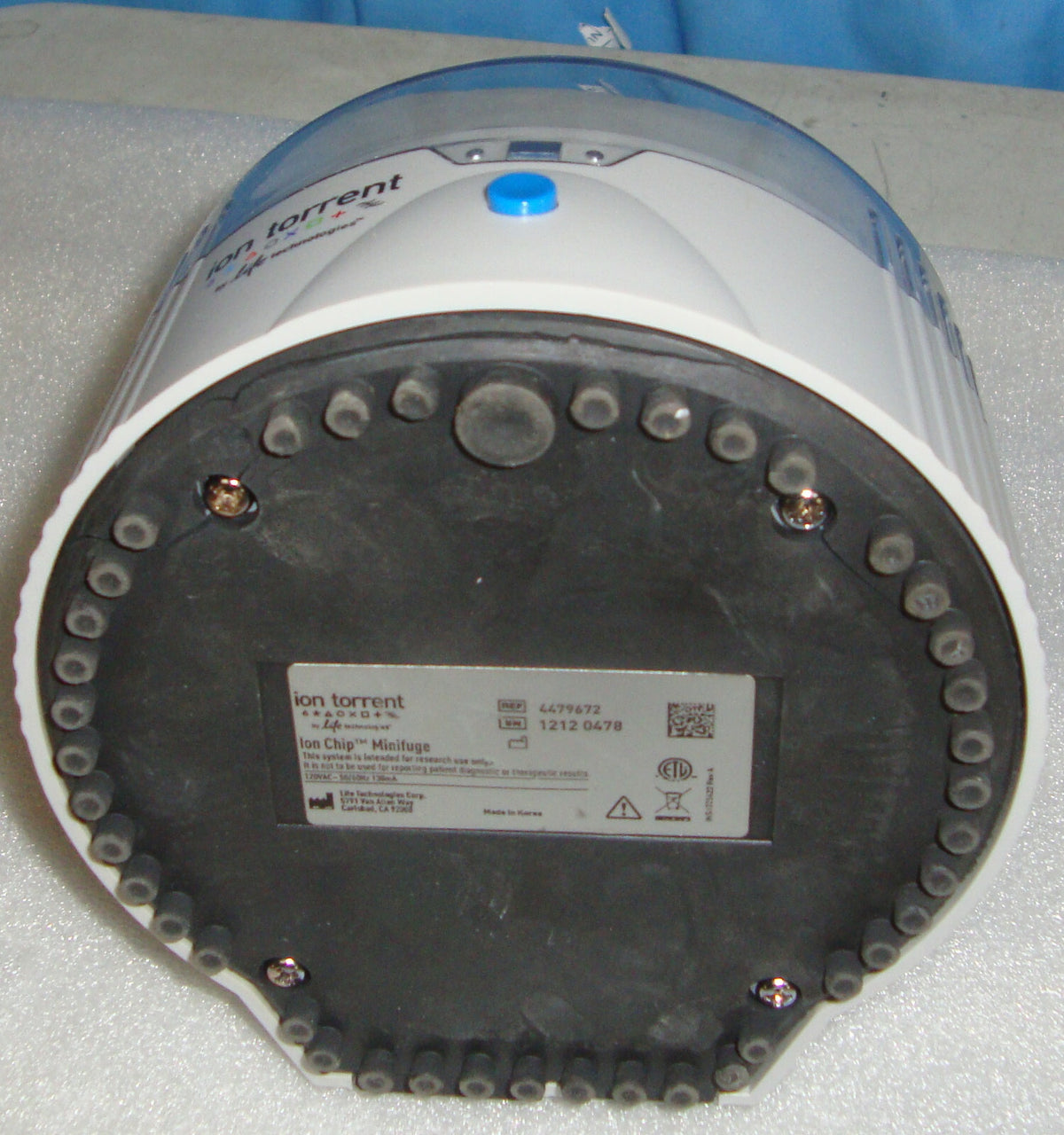 ION CHIP MINIFUGE 4479672 WORKS GOOD