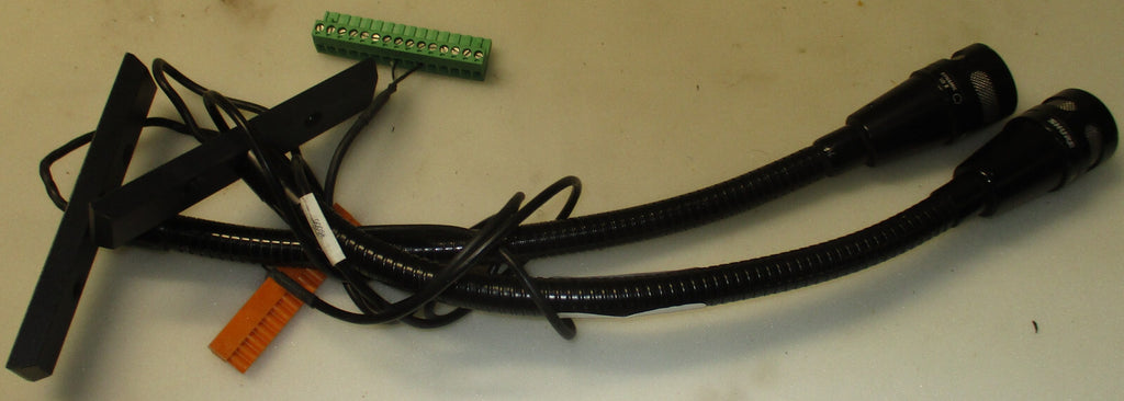 Lot of 2 Shure 503BG dynamic Cardioid Mixer console gooseneck Microphone