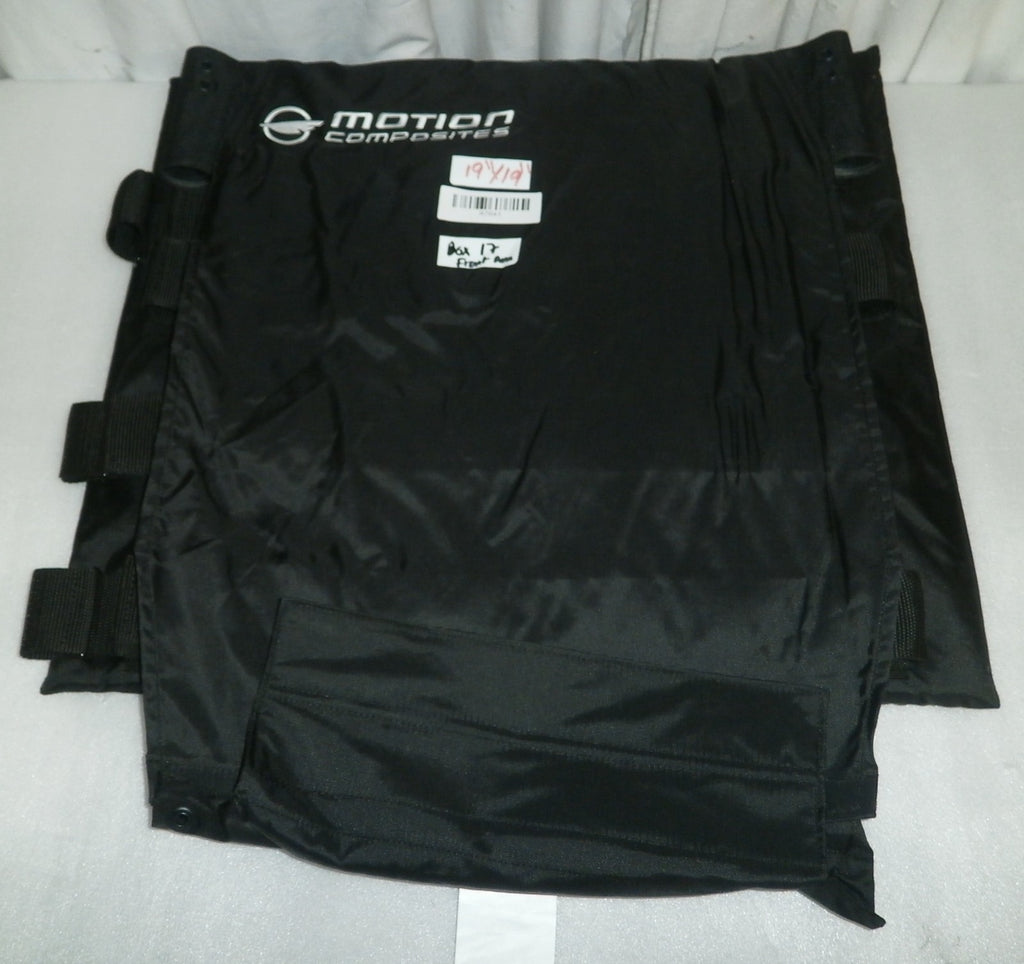 Motion Wheelchair Fabric Adjust Back cover Upholstery Size 19 x 19