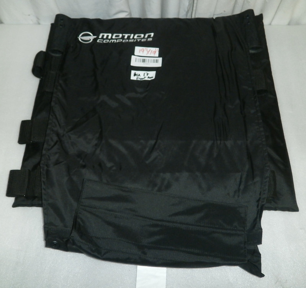 Motion Wheelchair Fabric Adjust Back cover Upholstery Size 19 x 19