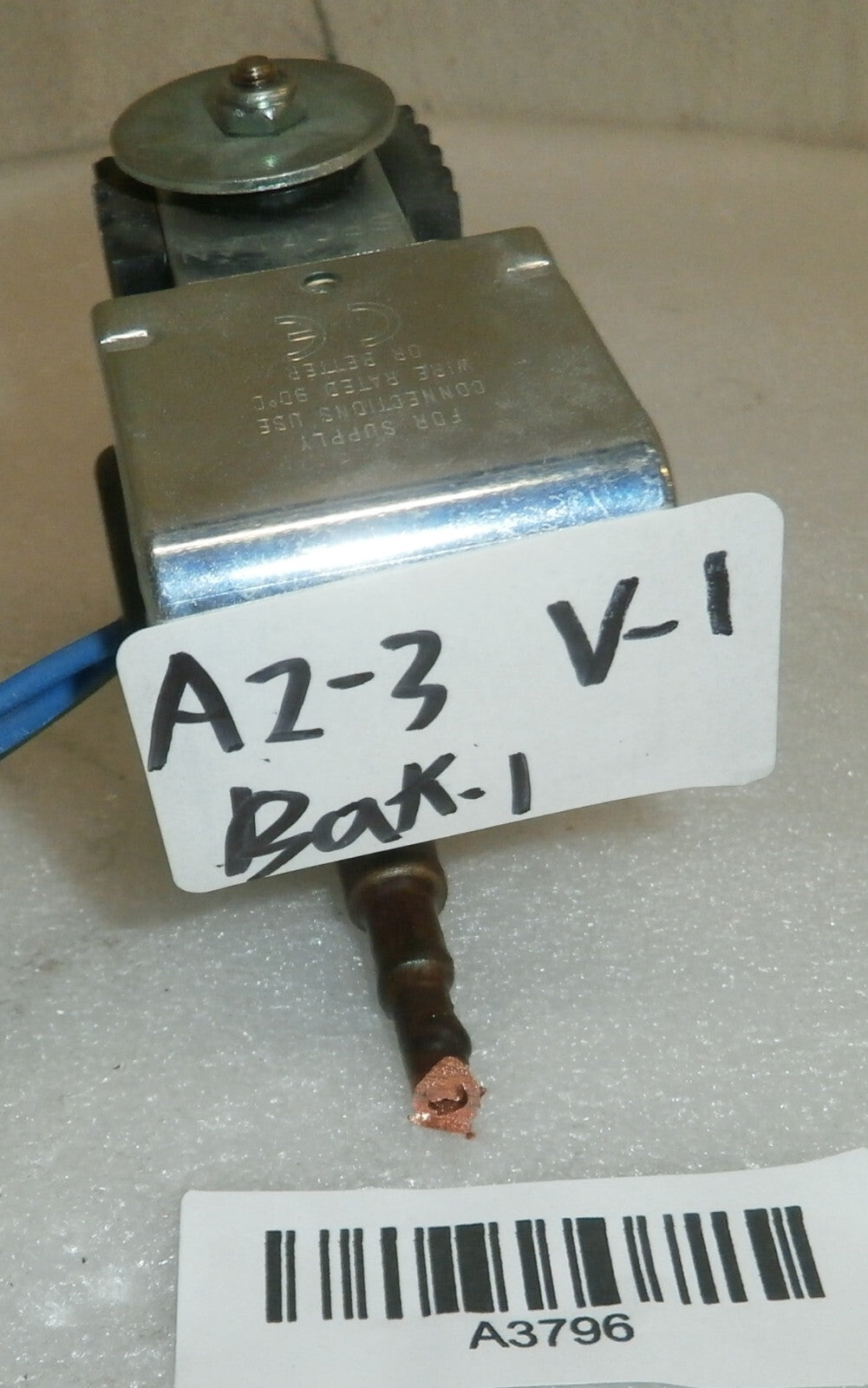 SPORLAN OMKC-1 Solenoid Valve, 120V, 50-60 CY, 10W from THERMO FISHER CYROSTAT