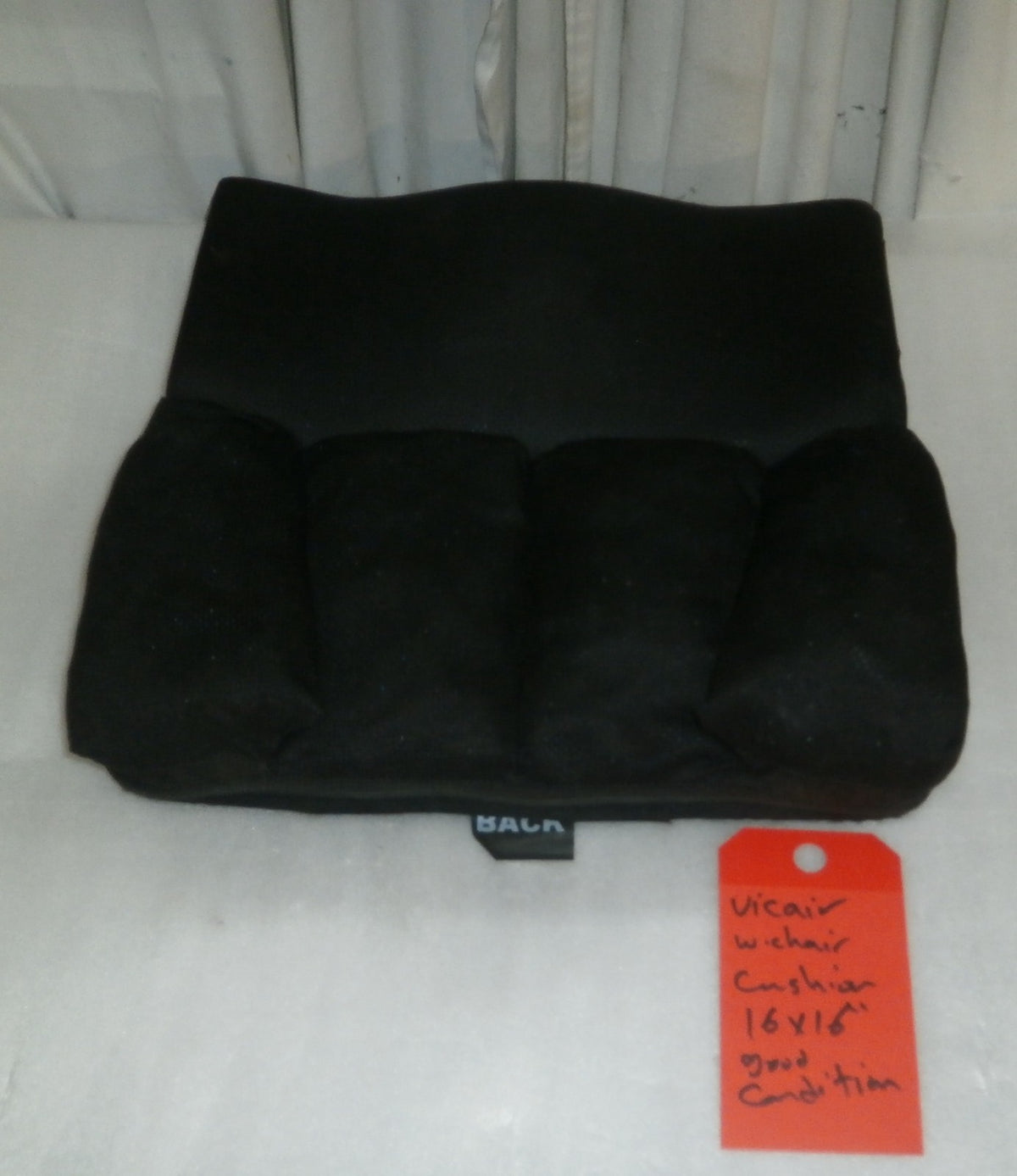 VICAIR Wheelchair Cushion 02 Active 6 Size 16X16" W/Cover Good Condition