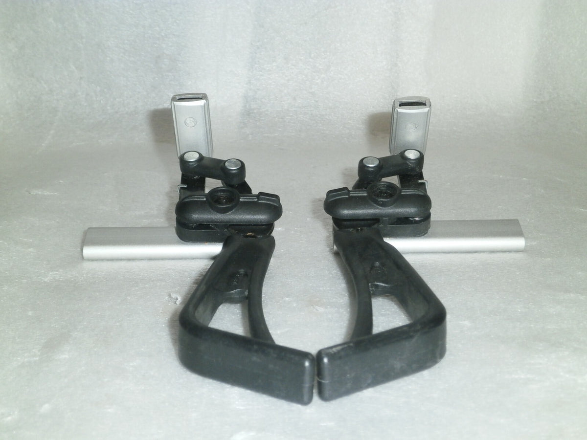 Wheel Locks Wheelchair Hand Brake Pull Push Assembly Pair Left Right