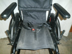 MOTION COMPOSITE MANUAL FOLD WHEELCHAIR 2022 18" SEAT WIDTH, ADJUSTABLE HEIGHT