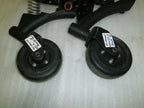 Set of 2 Invacare Back Wheels for TDX-SPII Wheelchair with Springs and Frames